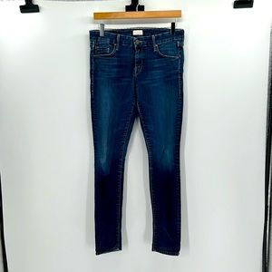 MOTHER Skinny Jeans - Deep Indigo